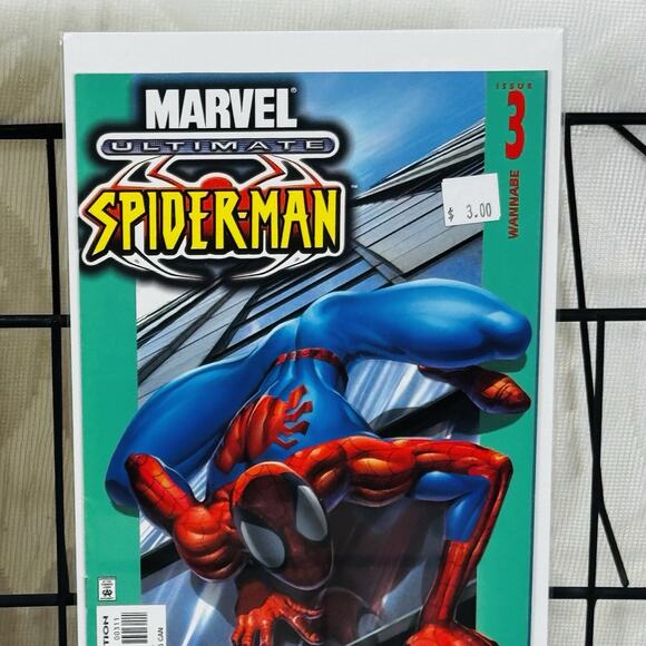 Ultimate Spider-Man 1 3 7 9 lot Bendis #1 Payless Shoe back cover E Reprint - Picture 3 of 5
